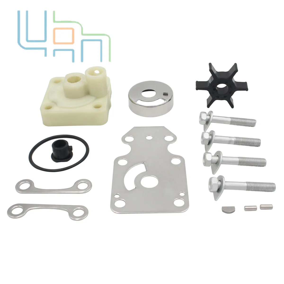Новый подвесной водяной насос Ремкомплект для Yamaha 6AH-W0078-00-00 4 тактный F15C F20 |