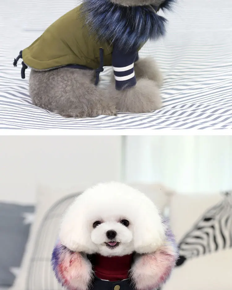 Luxury Fur Dog Clothes (4)