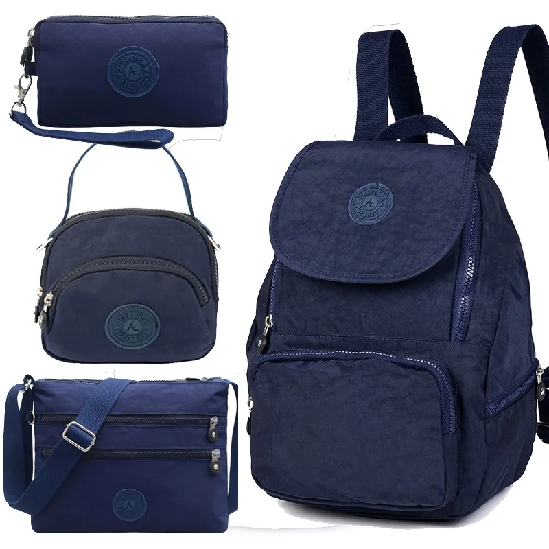 ACEPERCH Women Original School Backpack For Teenage Girl Mochila Feminina Escolar Female Monkey Backpack Nylon Waterproof Bag 2