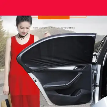 

Car Screens Anti-mosquito Repellent Car Curtains Gauze Car Window Cover Side Window Mosquito Net Sunshade Universal