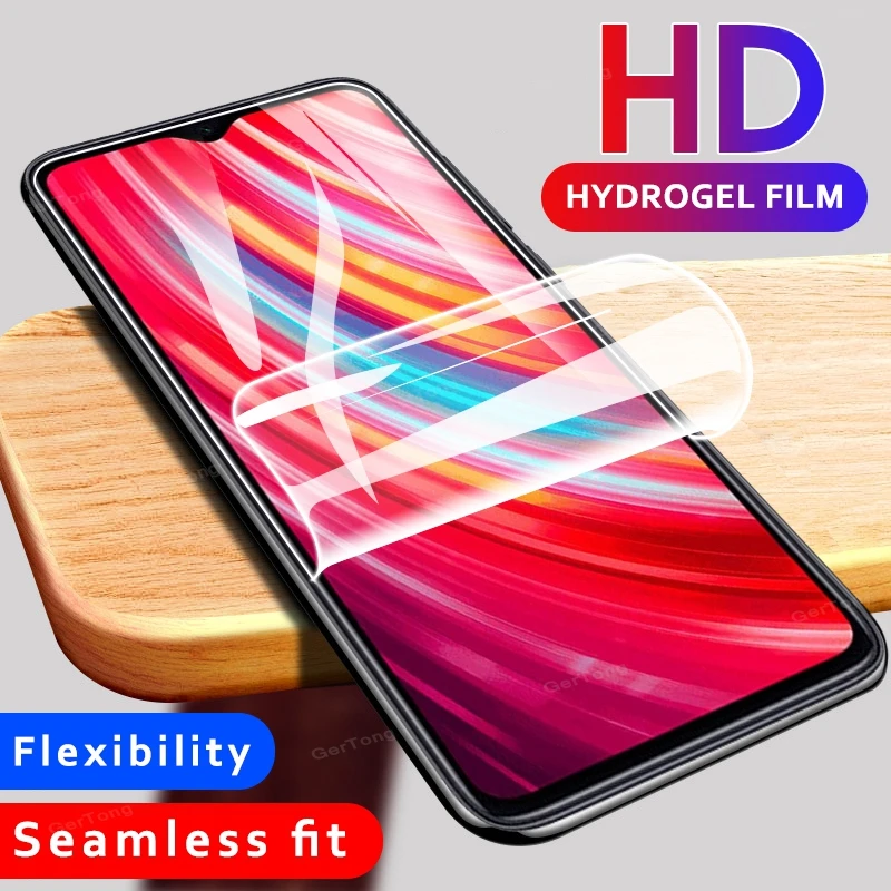 25D Full Cover Protective Film For Vivo X30/X30 Z5X Pro Screen Protector Hydrogel film Not Glass | Мобильные телефоны и