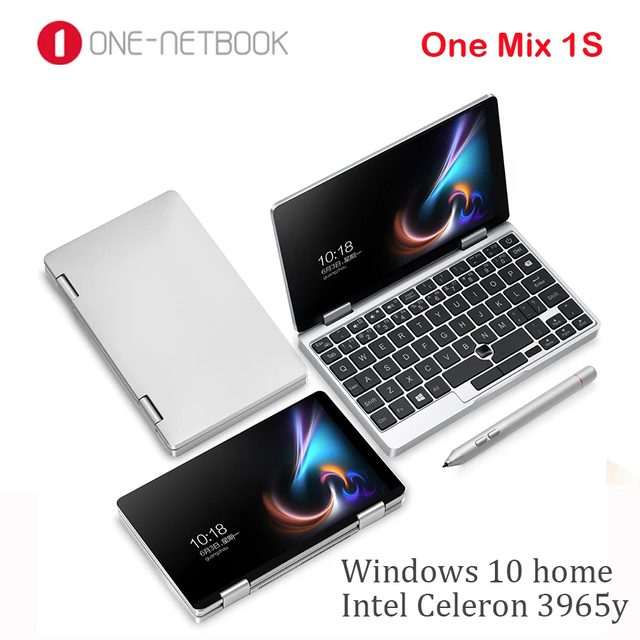 Один Нетбуки один влейте 1 сек карманная ноутбук с процессором Intel Core 3965Y 8 Гб DDR3 256