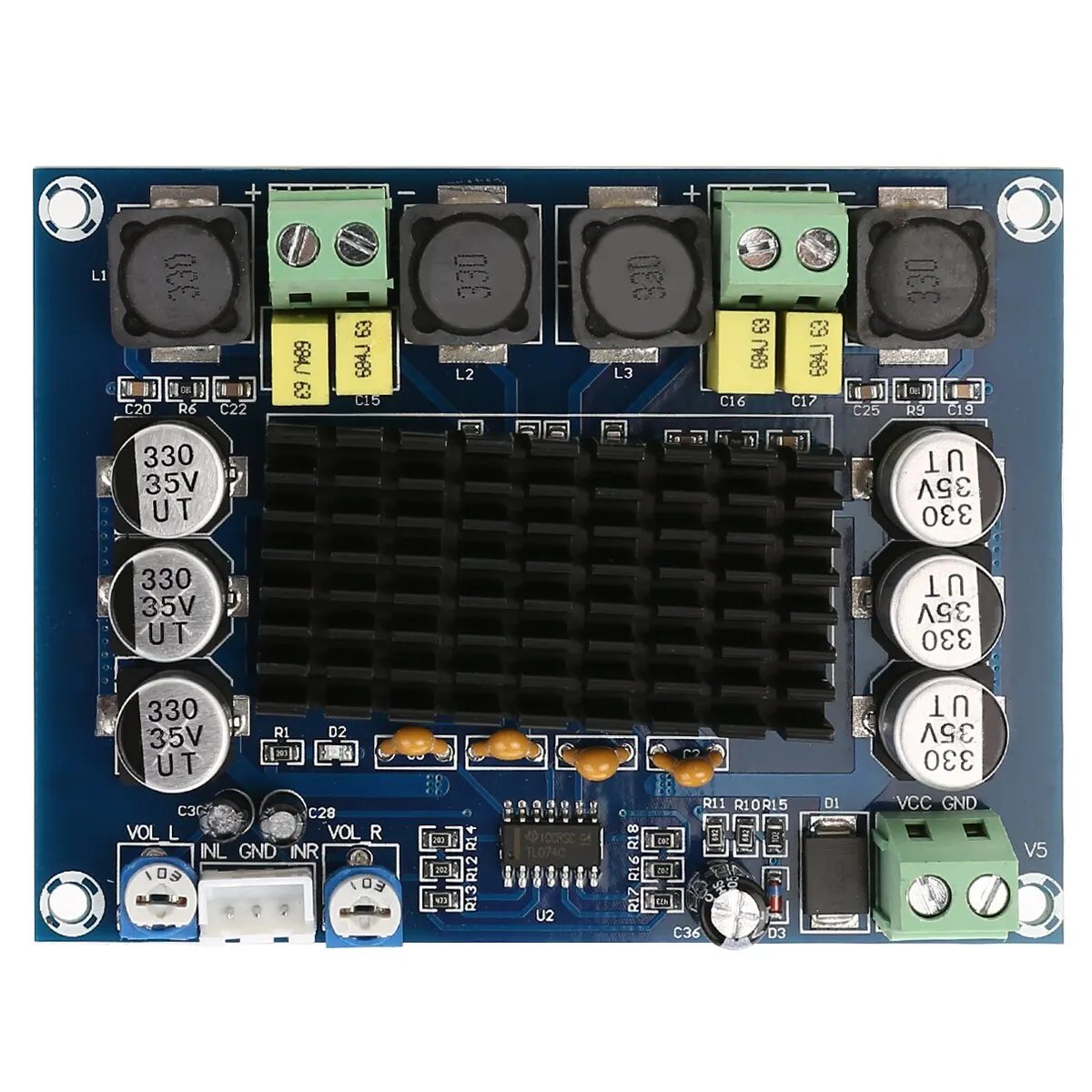 Newest TPA3116 Speaker Amplifier Boards High Quality D2 120W+120W Dual Channel Stereo Digital Audio Amplifier Board Mayitr