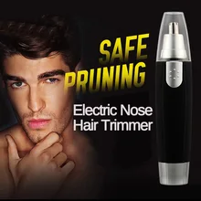 Электрический триммер для волос в носу, триммер для чистки лица, бритва для удаления бритья, триммер для бровей и носа, уход за лицом, бритва для мужчин, подарок