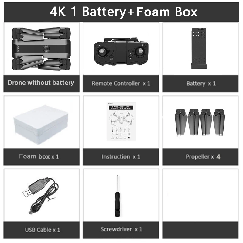 SG706 4K Дрон профессиональный зум управление камера Дрон 1080P Wi-Fi FPV широкоугольная двойная камера RC Квадрокоптер складной Дрон VS E38 - Цвет: 4K 1Battery FB