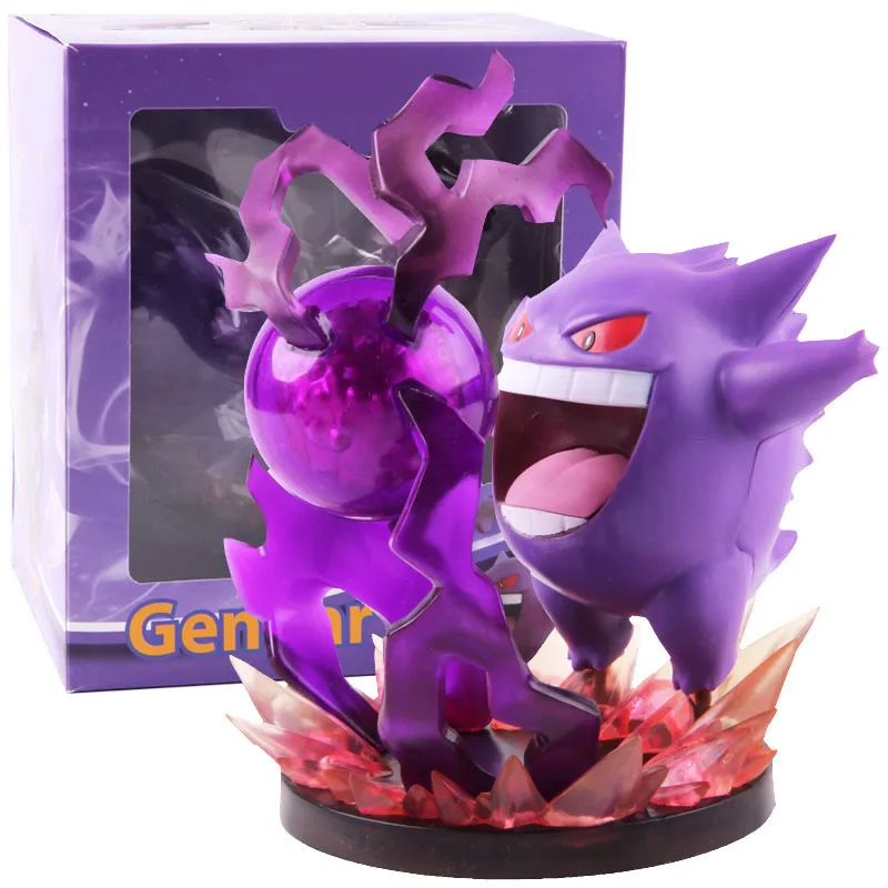 Аниме мультфильм монстр Mewtwo Gengar Charizard Фигурки ПВХ Acrion фигурка Коллекционная модель игрушки
