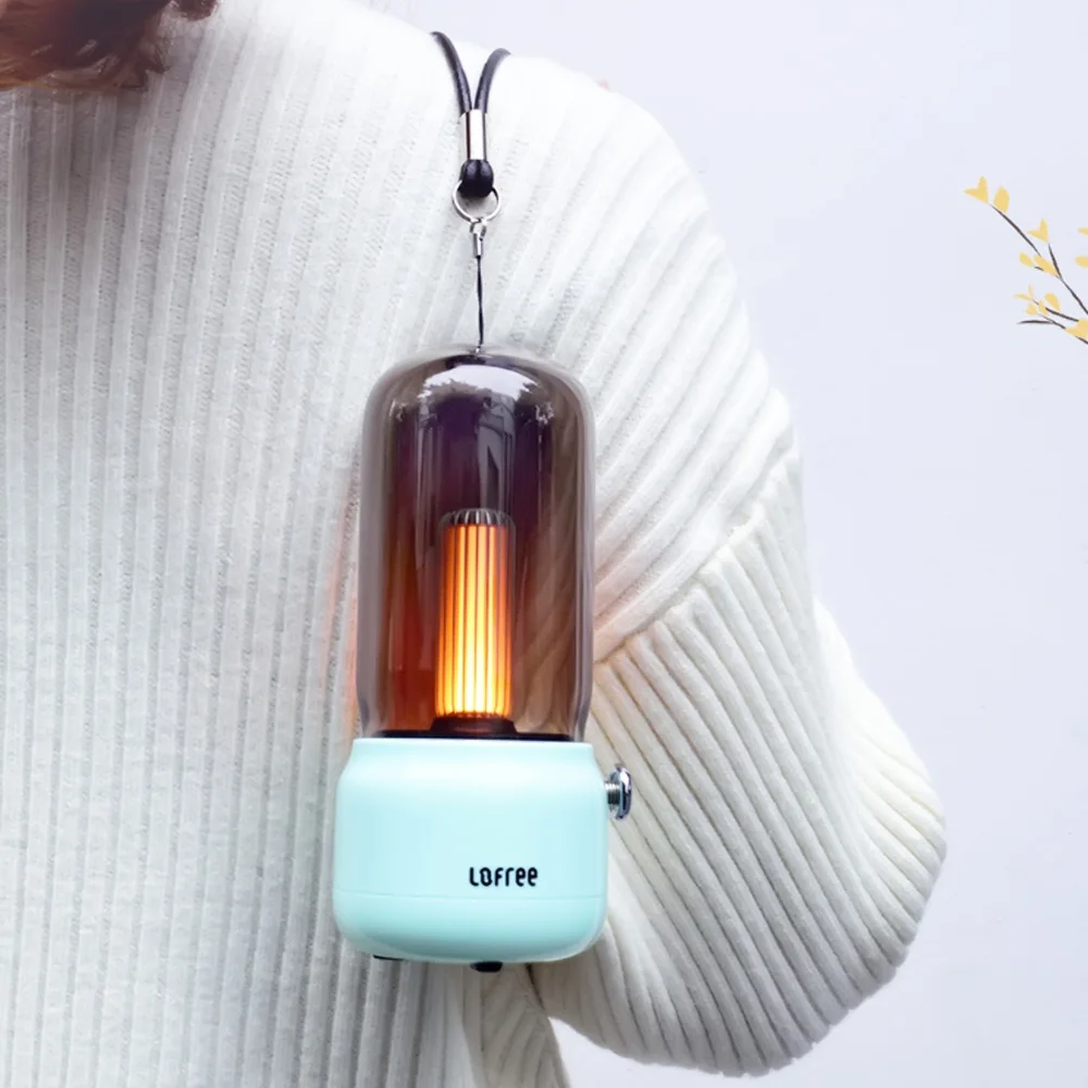 Xiaomi Mijia Lofree CANDLY Ретро светильник зарядка через usb/Подставка для зарядки двух светильник режимов теплый как никогда теплые окружающие ощущения