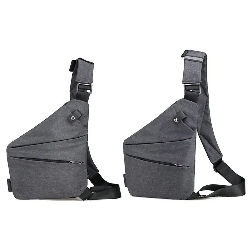 

2019 Summer Fashion Compact Single Shoulder Bags for Men Waterproof Nylon Crossbody bags Male Messenger Bag Chest Bags