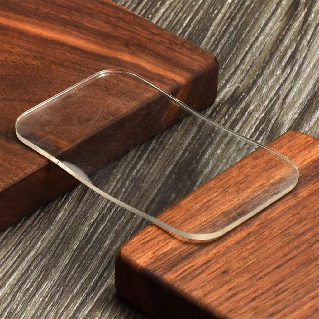 Clear Silicon Gel Individual Eyelash Extensions Tray Holder Pad for False Eye Lash Stands Forehead Glue Pallet