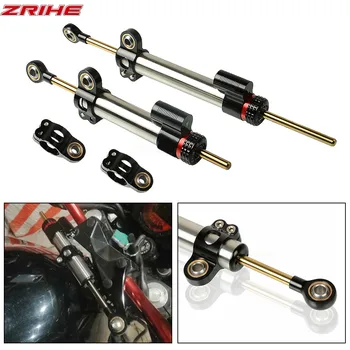 

Motorcycle accessories CNCAluminum Adjustable Motorcycles Steering Stabilize Damper Bracket Mount KitFor YAMAHA FZ09 FZ-09 13-16