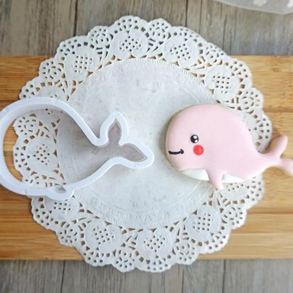 SOLEDI Пластик eco-friendly Fondant(сахарная) формы морского животного для свадебных кондитерских изделий не имеет вкуса печенья прессформы вечерние Кухня 8 шт./компл. удобно