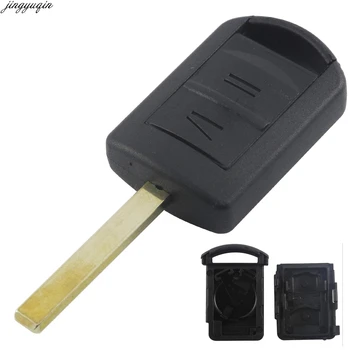 

10pcs/lot 2 Buttons Car Remote Control Uncut Key Fob Case Shell for Vauxhall Opel Corsa Agila Meriva Combo 2001 2002 2003 2004