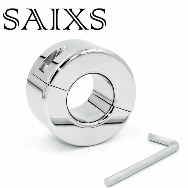 980g(35oz) Stainless Steel Polish Ball Stretcher Men Fetish Cock Ring Gear Scrotum  Testicle Stretched Sex Toy - Penis Rings - AliExpress