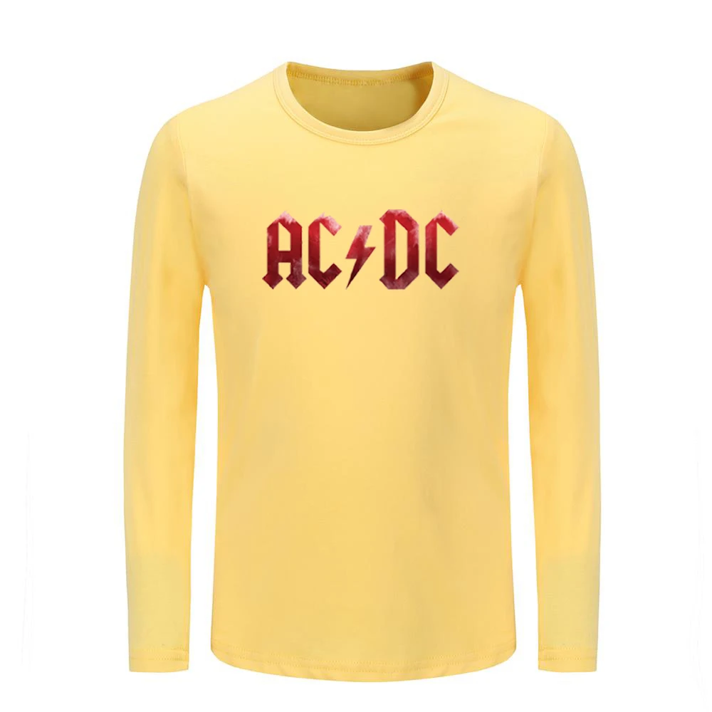 Рок-группа, ACDC U2, альтернативная рок-группа, детские футболки, детские футболки с графическим принтом, топы для мальчиков и девочек, рождественский подарок - Цвет: JeKY397C