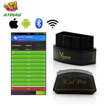

Vgate ICar Pro ELM327 V2.1 Bluetooth 4.0/3.0/WIFI Scanner For Android/IOS Auto Elm 327 OBD Car OBD2 Diagnostic Code Scanner