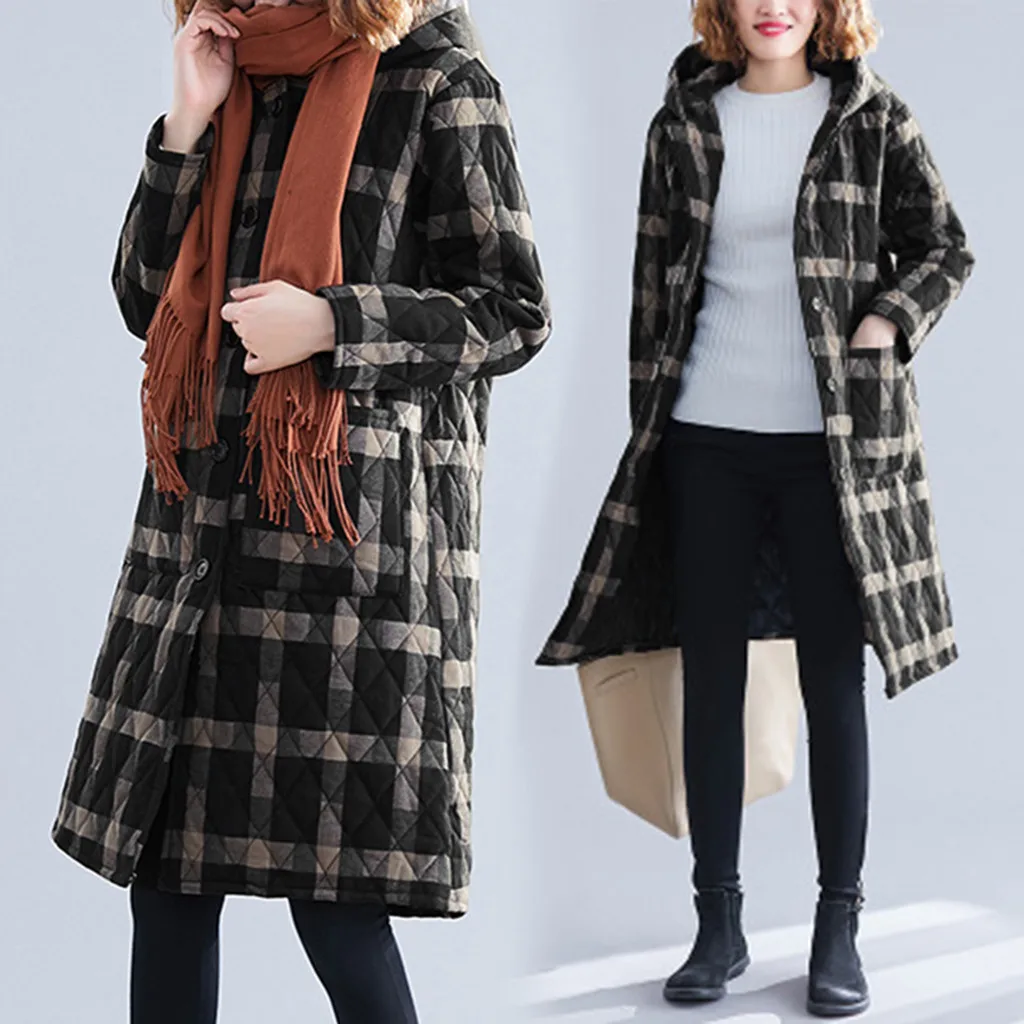 Зимняя Толстая хлопковая куртка в длинном абзаце большого размера, теплое пальто, хлопковая парка, длинная куртка, зимняя куртка 10,29