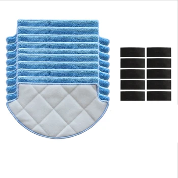 

Pack of 10 Pieces, Suitable for Xiaomi Mijia ing Robot Mop and Rag Cleaning Cloth er Accessories, Free Buckle