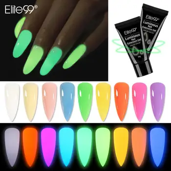 

Elite99 Luminous Gel Nail Polish Extension Nail Gel Builder For Nails Shiny 30G Soak Off UV LED Semi-Perminent Nail Polish