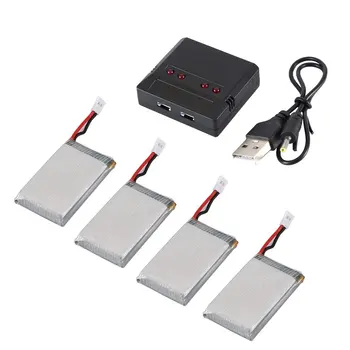 

3.7V 1100mAh Rechargeable Battery Drone Lipo Battery RC Lithium Battery Lion Battery for x5sc/x5sw RC Helicopter Set