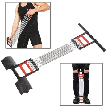

Muti-functional Spring Chest Developer Expander Men Fitness Tension Puller Muscles Exercise Workout Equipment Resistance Bands