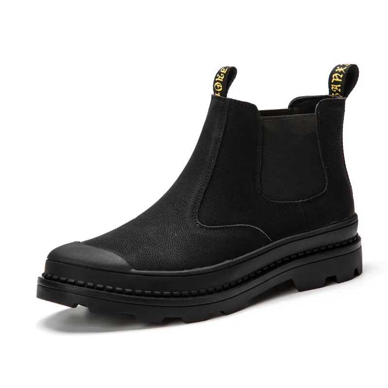

Large Size 45 Foot Covering 2019 Autumn And Winter New Style British Style Work Boots Hight-top American Vintage Martin Boots