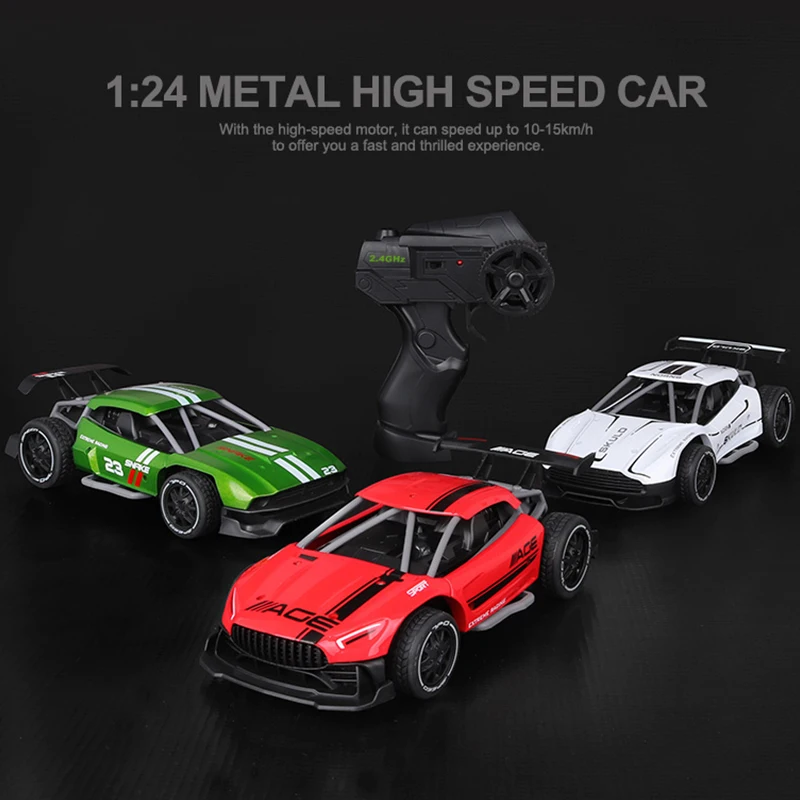 Детские блестящие радиоуправляемые автомобили 2 4G 4CH Гоночная машина игрушки для