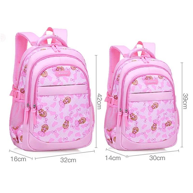 

New Style Schoolbag for Elementary School Students Girls 1-3-6 Grade Korean-style a Grade 6-12-Year-Old CHILDREN'S School Bags W