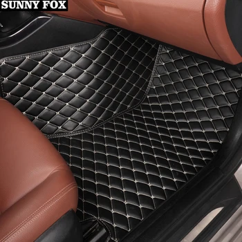 

Car floor mats for Audi A5 sportback S5 5D heavy duty all weather car-styling leather carpet floor liners(2007-now)