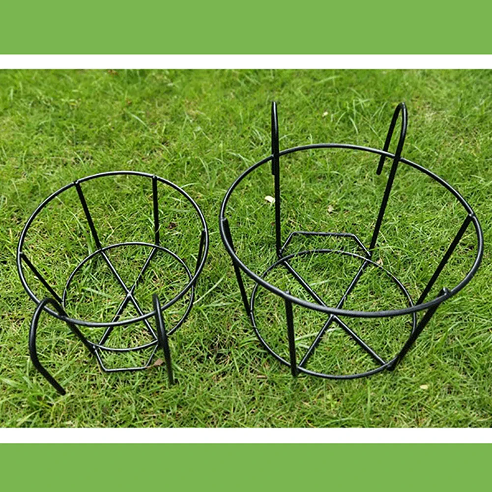 5 Flower Pot Iron Plant Stand, Retro Metal Rack Rotonda in