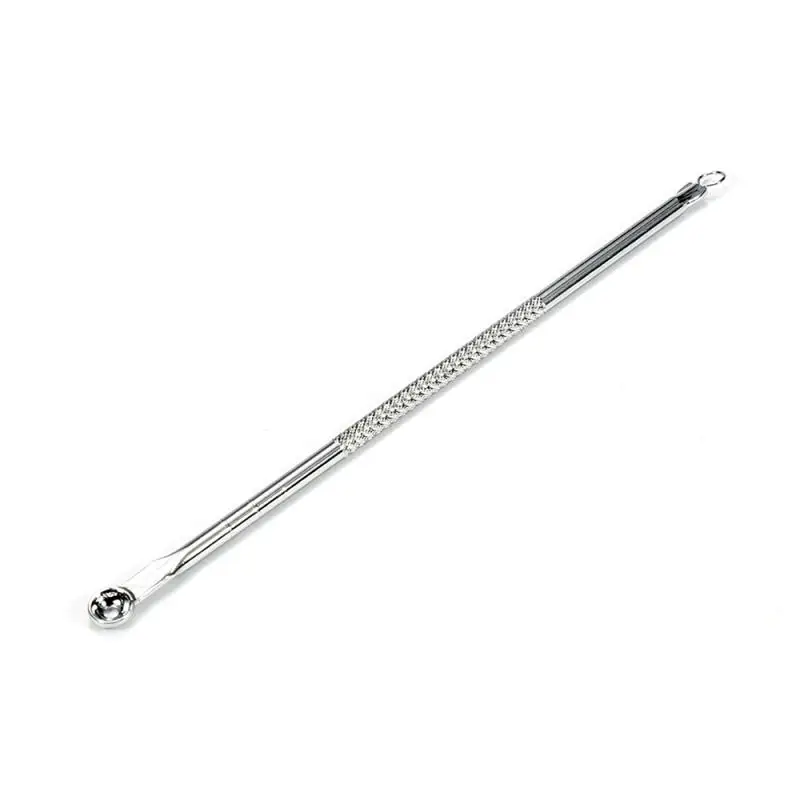 Doble cabeza limpiador eliminador de espinillas herramienta corrector de acné aguja Durable portátil grano de acero inoxidable Conmetics herramienta venta al por mayor