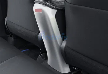 

For Toyota C-HR CHR 2016 2017 2018 Interior Armrest Rear Seat Anti Kick Garnish Panel Cover Chrome Car Styling Accessories