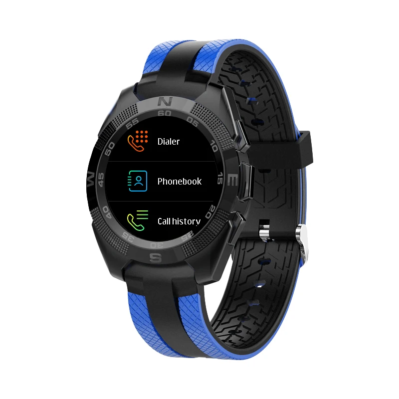 

Men L3 smart watch Bluetooth call heart rate sleep monitoring alarm message reminder remote control for Android IOS smartphone