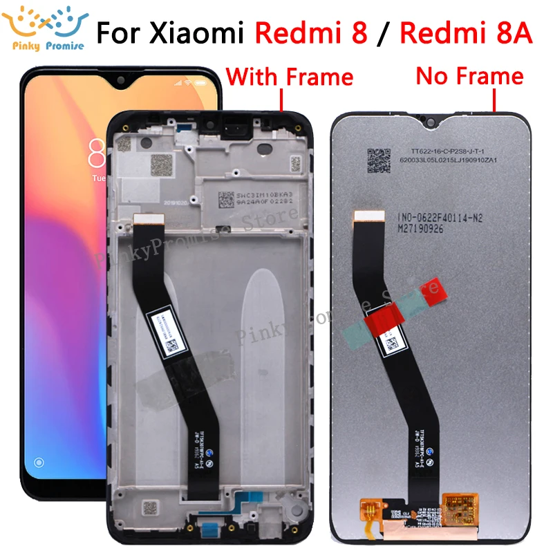 Для Xiaomi Redmi 8 lcd для Xiaomi Redmi 8A lcd дисплей кодирующий преобразователь сенсорного экрана в сборе для Redmi 8 8A lcd запасной аксессуар