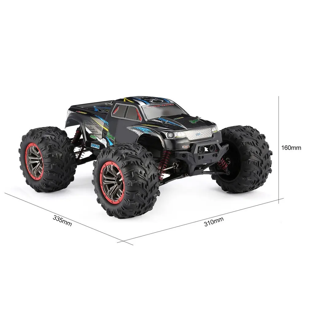 Высокое качество 9125 4WD 1/10 RC гоночный автомобиль с высокой скоростью 46 км/ч Электрический сверхзвуковой грузовик внедорожник багги игрушки РТР