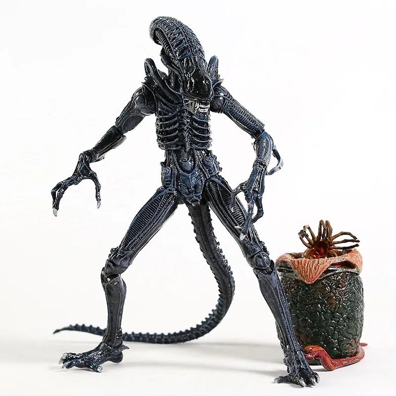 Инопланетянин NECA Ultimate Edition коричневый/синий воин инопланетянин фигурка Коллекционная модель игрушки