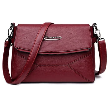 

Elegant Lady Shoulder Bag 2020 New Envelope Packet High Quality Leather Women Crossbody Bags With Adjustable Shoulder Strap