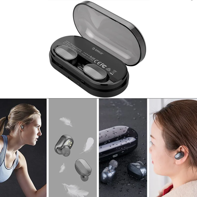 Orico bluetooth-гарнитура Беспроводная невидимая Мини спортивная Гарнитура для вождения унисекс bluetooth-гарнитура