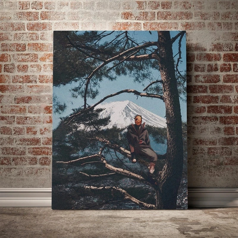 

Home Decor Wall Art Canvas Painting Uchiha Akatsuki Anime Picture Modern Anime Poster And Prints Modular For Living Room Bedroom