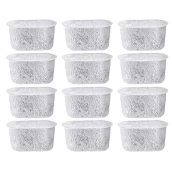 

12 Replacement Charcoal Water Filters for Coffee Makers, 12-Pack