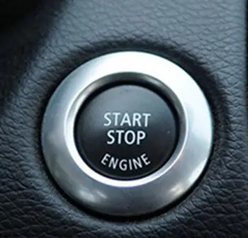 

Black Replacement One Key Start Stop Engine Cap Cover for BMW E60 E90 E89 E85 E87 E65 E66 E61 E63 E64 E70 E71 E72 E81 E82 E83
