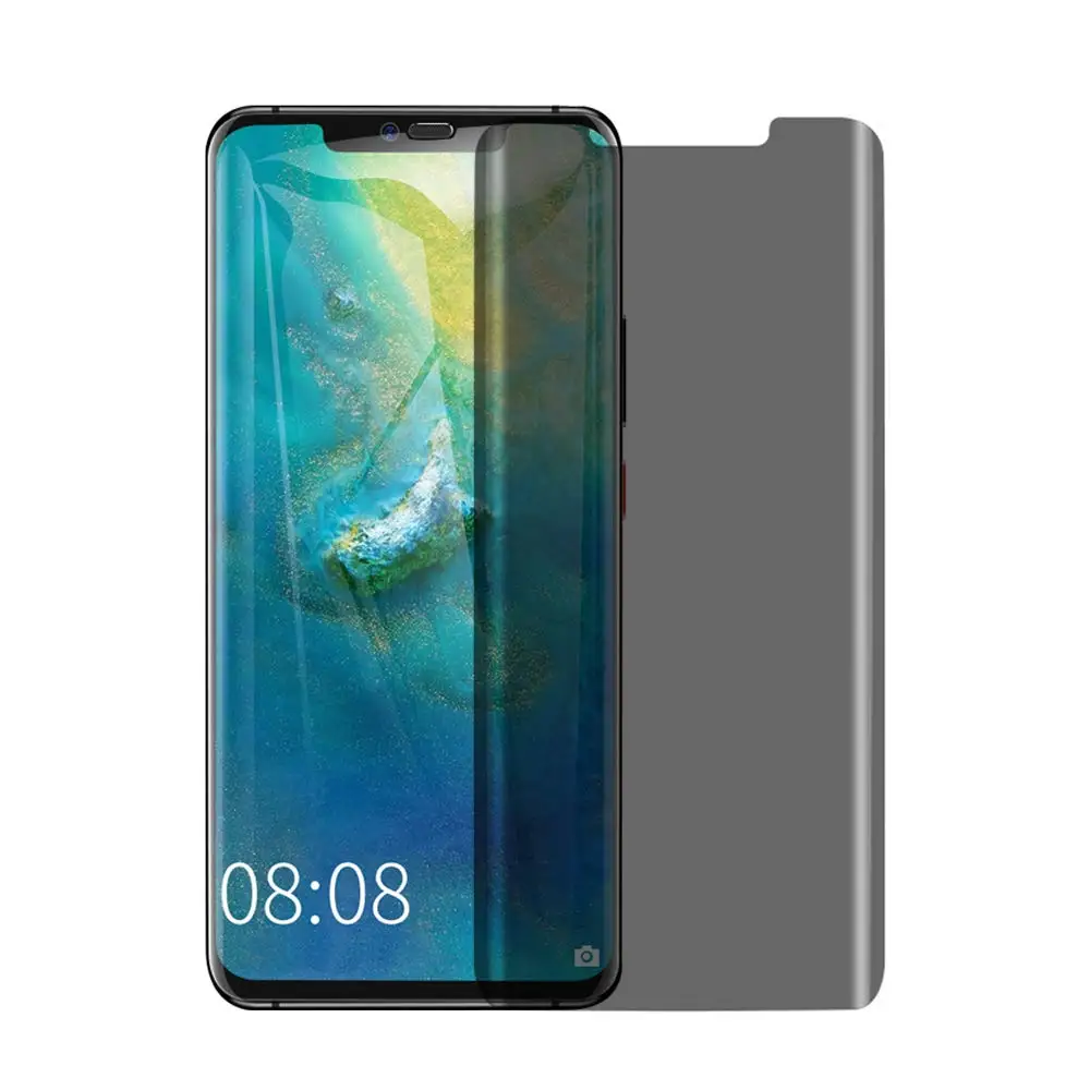 99D полноэкранная защита для конфиденциальности HuaWei Mate 20 30 Pro антишпионское