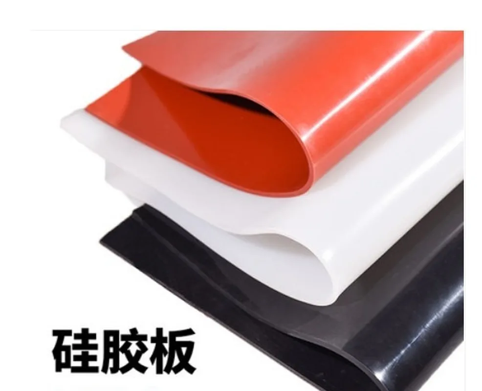 Black Silicone Rubber Sheet Silicone Rubber Sheeting Gaskets 3mm