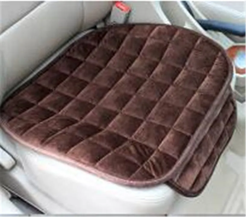 Generic Car Seat CoverFront Rear Universal Four Season Black Seat Cushion AntiSlip Rear Back