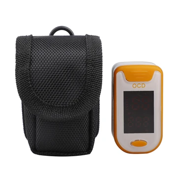 

Finger Pulse Oximeter Pouch Portable Nylon Bag Storage Bag Convenient Protective Case Carry Case for Travel