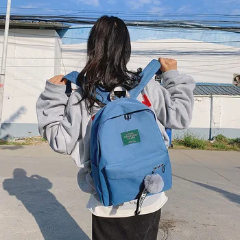 

8 colors Women's backpack fashion backpack casual all-match college student school bag white female backpack women's backpack