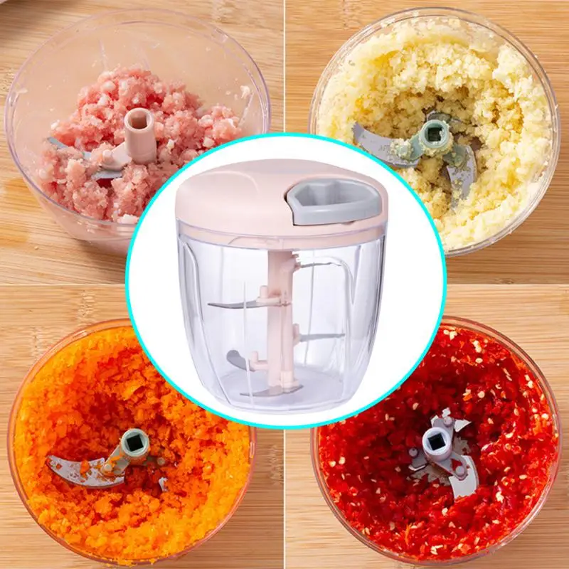 Multifunction High Quality New Speedy Design Vegetable Fruit Twist Shredder Manual Meat Grinder Chopper Garlic Cutter | Дом и сад