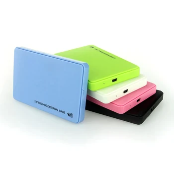 

2.5 Inch USB3.0 5Gbps Mobile Hard Disk Box Serial Port Tool-free Design Notebook Solid State SSD External Mobile Disk Drive Case