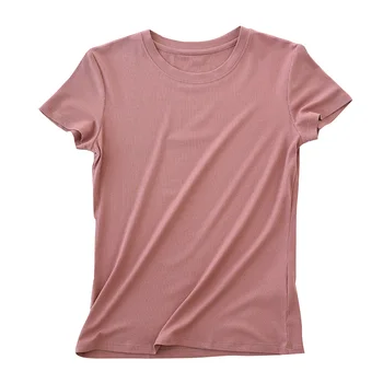 

PX218 Soft stretch cotton crew neck short sleeve T-shirt
