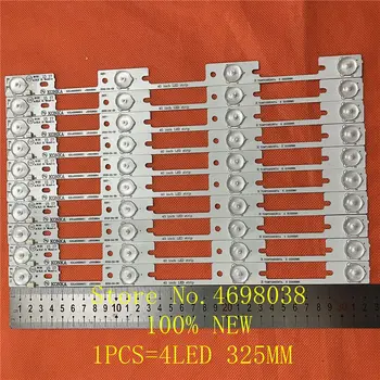 

New 10 Pieces*4 LEDs*6V LED strips working for TV KDL39SS662U 35018339 KDL40SS662U 35019864 326mm