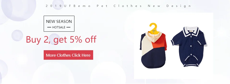 UFBemo свитер для собак Джерси с принтом кота Chien одежда кардиган свитера для маленьких средних собак чихуахуа Рождество щенок темно-синий зимний хлопок